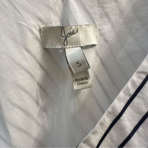 JOIE Editha Striped Wrap Dress - Picture 9 of 11